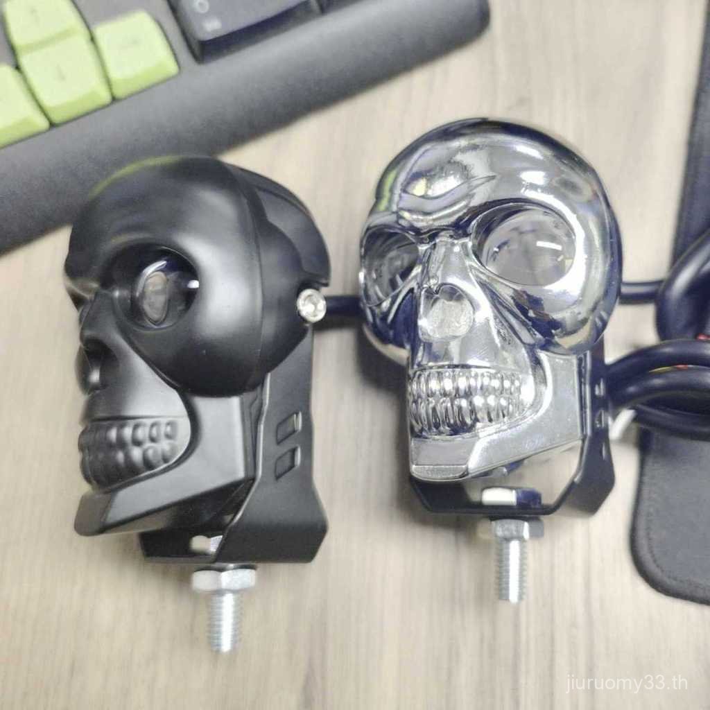 Ready Stocklight Ready Stocklight ไฟหน้ารถยนต์ไฟฟ้า LED ไฟหน้าดัดแปลงรถจักรยานยนต์ Cool Strong Light