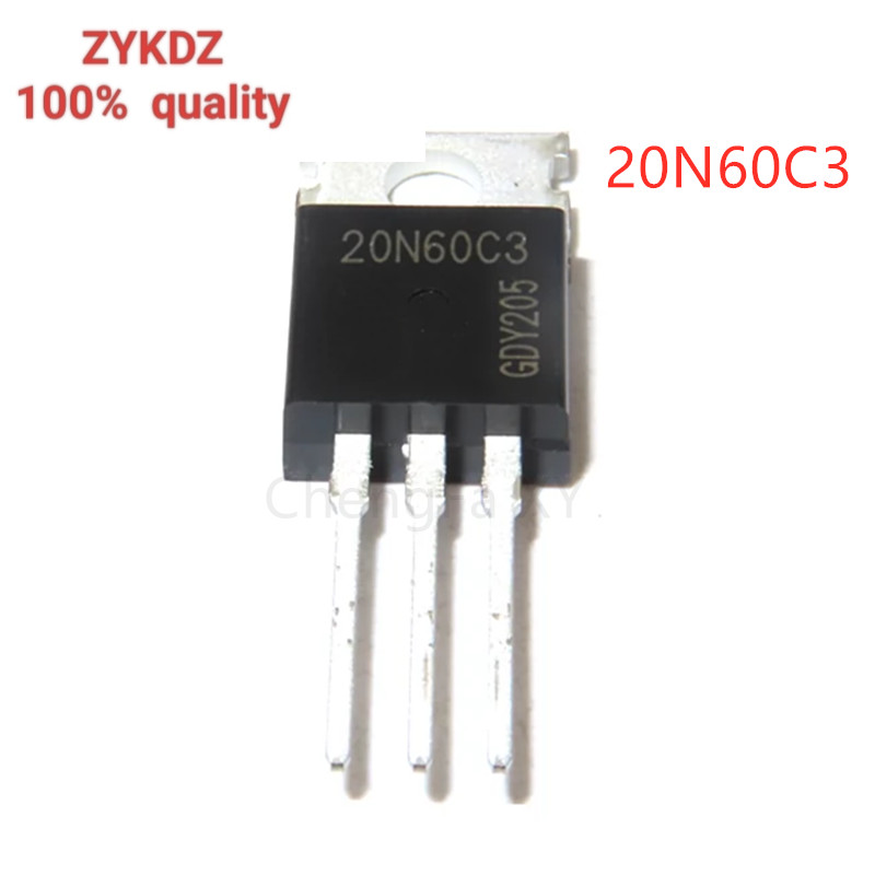 5PCS 20N60C3 20N60 SPP20N60C3 ในสต็อก TO-220