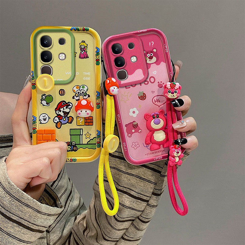 เหมาะสําหรับ vivo Y29, 4G,T4X,5G,3D,เคสป้องกันการตก,เคสโทรศัพท์,เคสป้องกันอินเทรนด์ที่ประณีตใหม่ยอดน