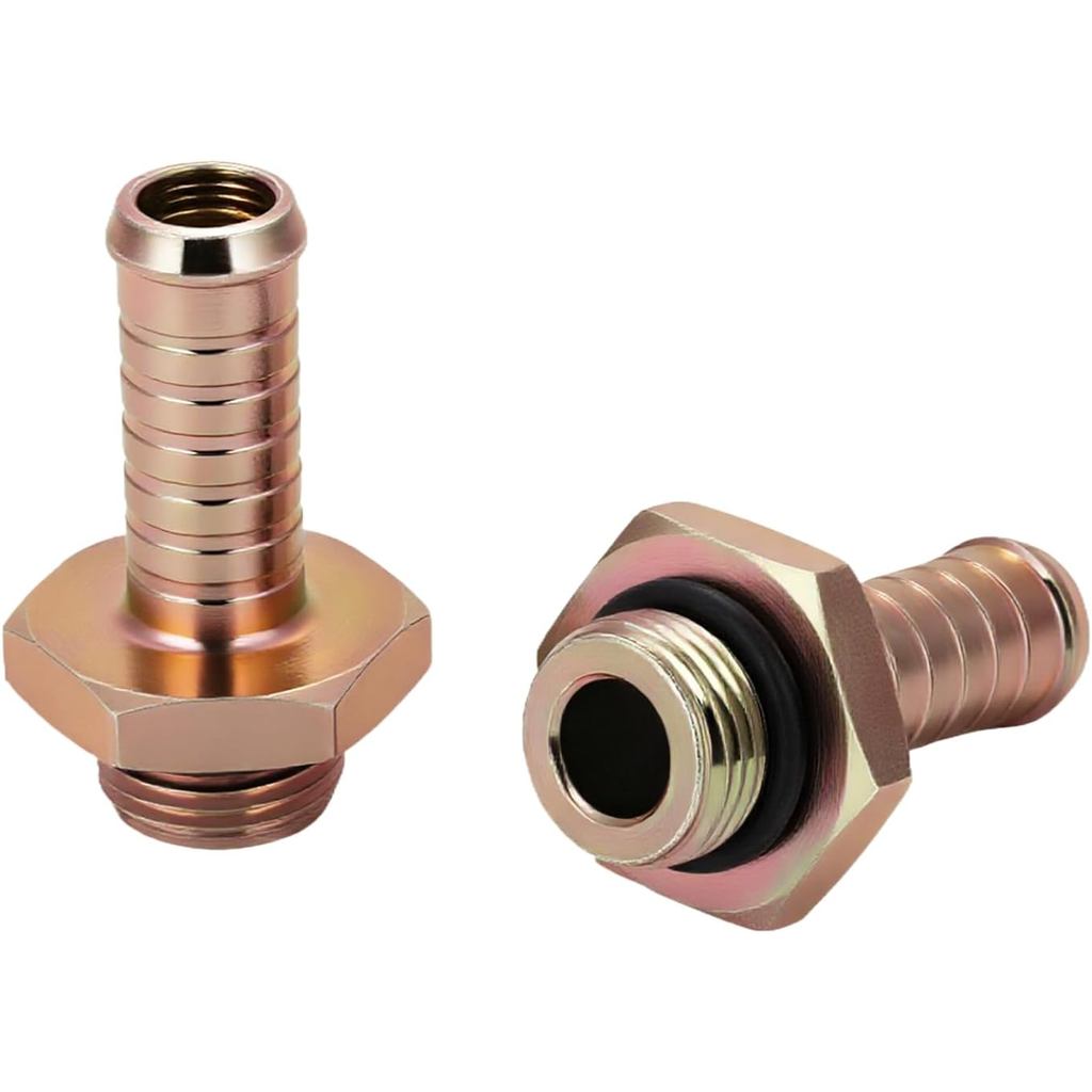 Transmission Cooler Oil Tube Connector Kit ใช้งานร่วมกับ E-150 E-250 E-350 E-450 E-550 5.4L 7.3L V8 