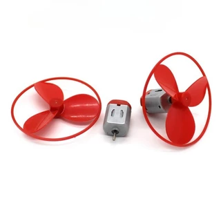 COD ชุดมอเตอร์ DIY มีที่เปิด/ปิด พร้อมใบพัด Set Motor ใบพัดขนาดเล็ก โฮมเมด เล็ก เรือ ของเล่น