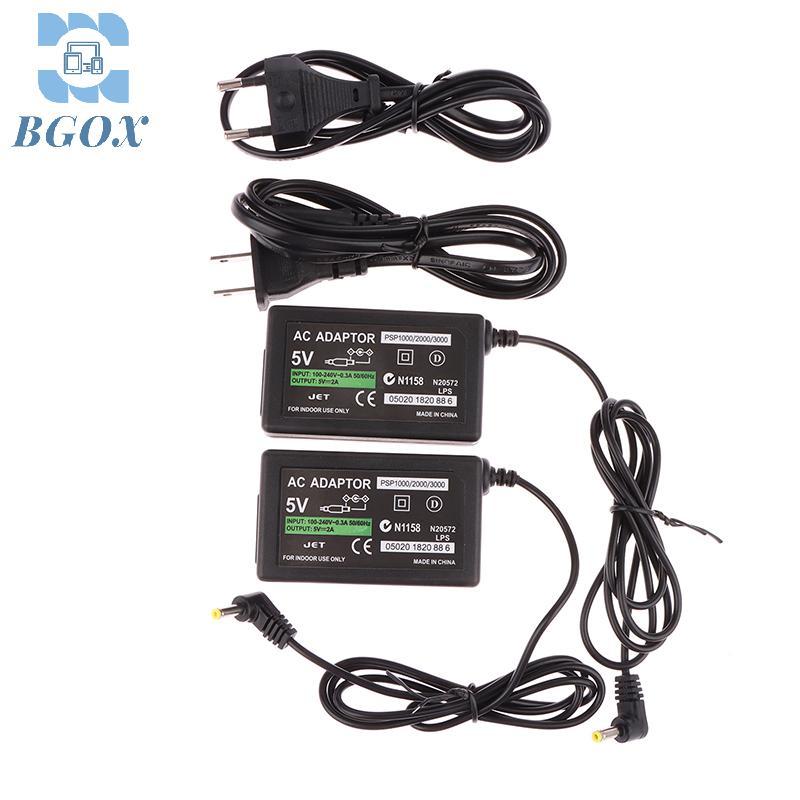 [BGOX] EU/US Plug Charger แหล่งจ่ายไฟอะแดปเตอร์ AC สายชาร์จสําหรับ PSVITA PSP1000/2000/3000 VN