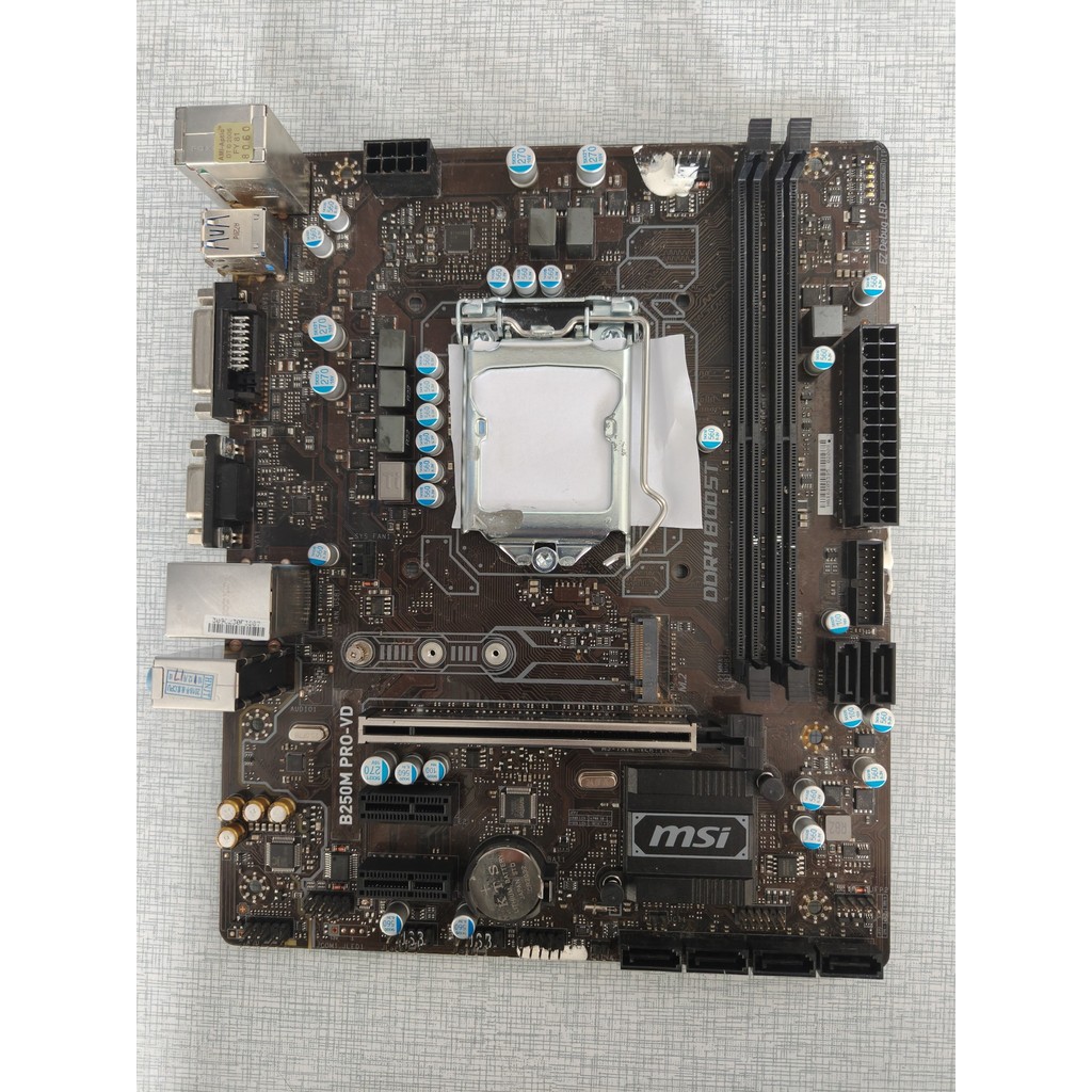 เมนบอร์ด MSI B250M PRO-VD เหมาะสําหรับ LGA 1151 DDR4