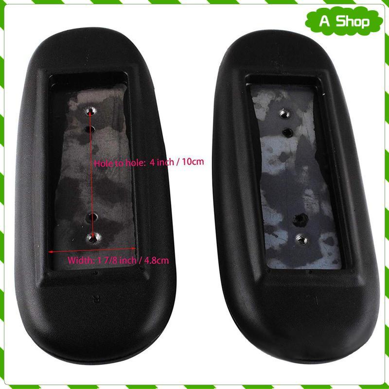 [Wishshopeeljj] แผ่นที่เท้าแขนเก้าอี้สํานักงาน หนัง PU นิ่ม แบบเปลี่ยน 1 คู่ - รูปที่ 3