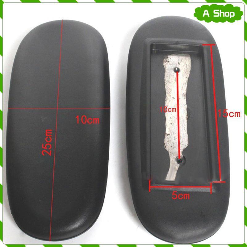 [Wishshopeeljj] แผ่นที่เท้าแขนเก้าอี้สํานักงาน หนัง PU นิ่ม แบบเปลี่ยน 1 คู่ - รูปที่ 2