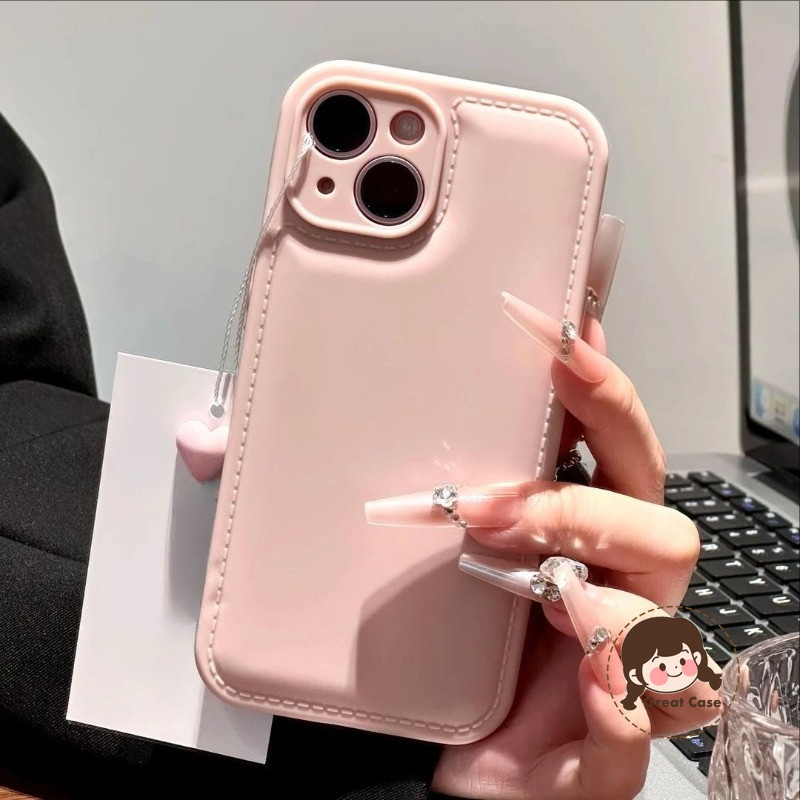 Simple Bulgingเคสโทรศัพท์สําหรับVivo V29 V27 V23 V21 V21S Pro Y56 Y30 Y30i Y27 Y27S Y16 Y02S T4 Ultra T2X 4G 5Gน่ารักสีทึบป้องกันเลนส์ป้องกันปลอก