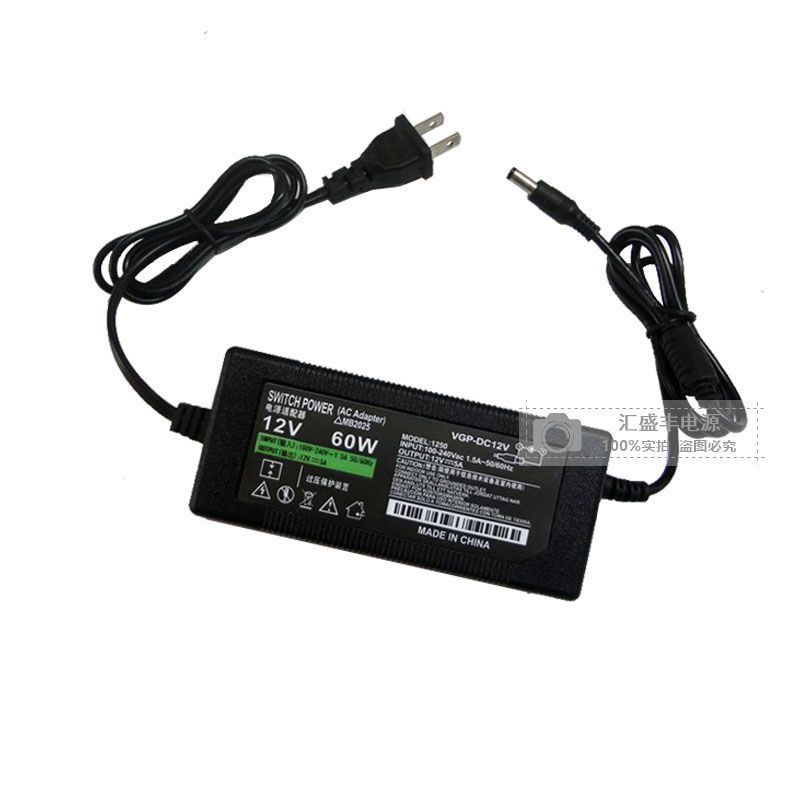 อแดปเตอร์แหล่งจ่ายไฟ 12V – รุ่น3A/4A/5A/6A/8A/10A– สำหรับมอนิเตอร์ LCD/กล้องวงจรปิด/เราเตอร์/ฮาร์ดดิ