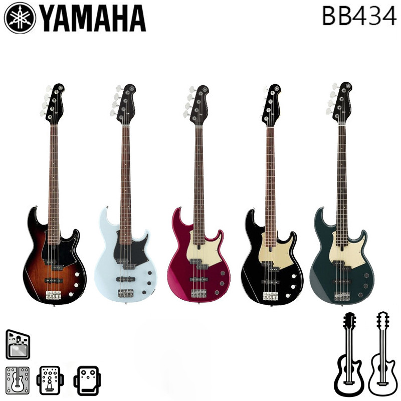 Yamaha BB434 กีต้าร์เบส 4 สายไฟฟ้า