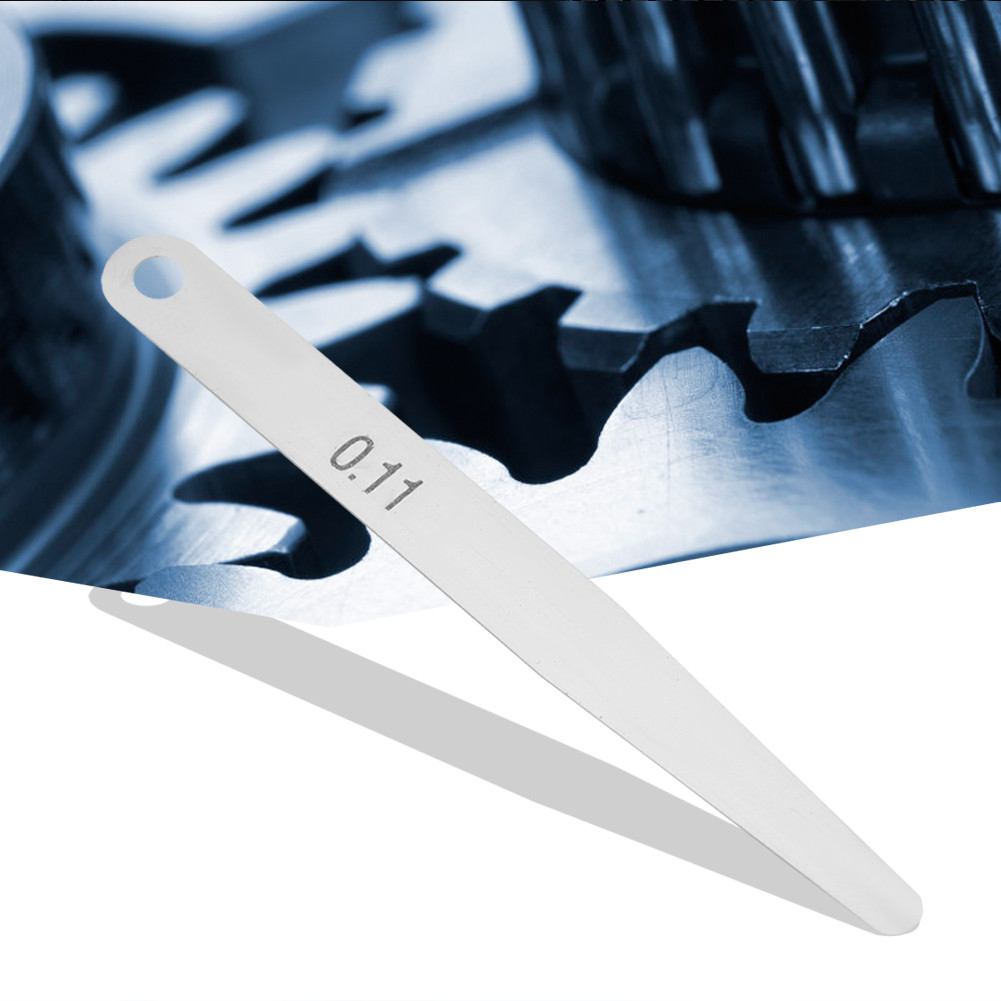 เมตริก Gap FILLER Feeler Gauge 5 ชิ้น/เซ็ตสแตนเลสสำหรับอุปกรณ์เชื่อมบัดกรี