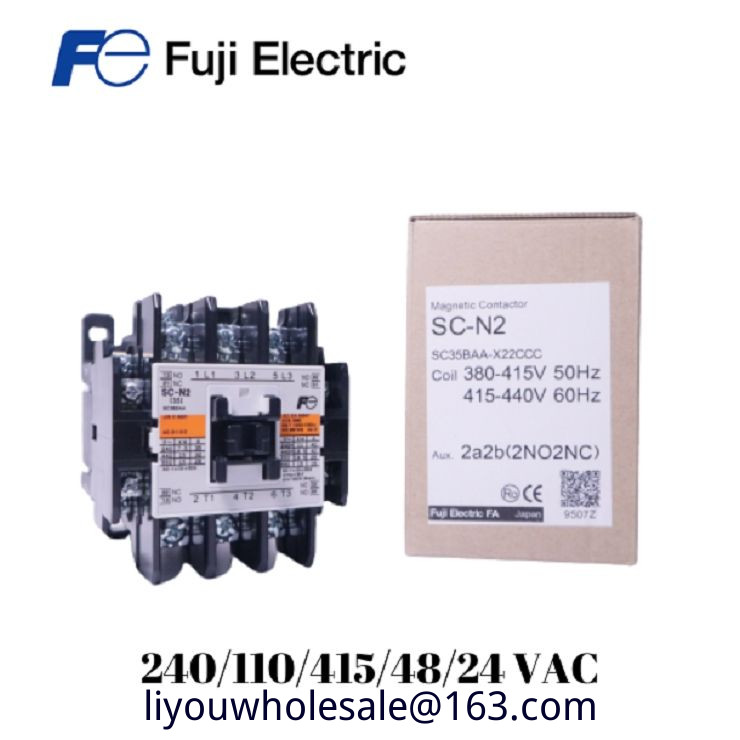 Fuji AC Contactor SC-N5 93 N4 N4/SE N6N7 N8 N10 220v แรงดันไฟฟ้าต่ํา
