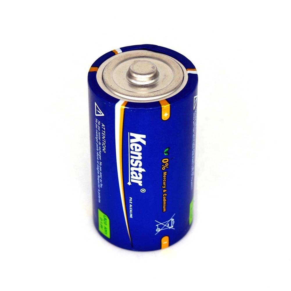 แบตเตอรี่อัลคาไลน์หมายเลข 1 LR20 สำหรับไฟฉาย ลำโพง เตาแก๊ส เครื่องทำน้ำอุ่น แบตเตอรี่ LR20