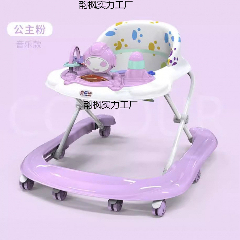 Baby Walker Baby Walker Multi-Function Walker Walker สามารถนั่งบนรถเข็น U-Shaped เด็กผู้หญิงเด็กทารก