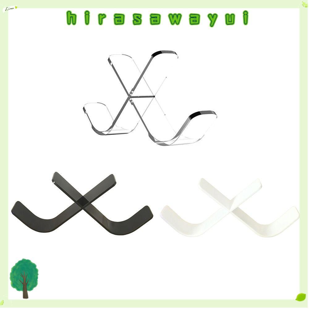 HIRASAWAYUI ฮ็อกกี้น้ําแข็ง Puck ขาตั้งจอแสดงผล, Triple โปร่งใส Hockey Puck Display, อะคริลิคกีฬาตกแ