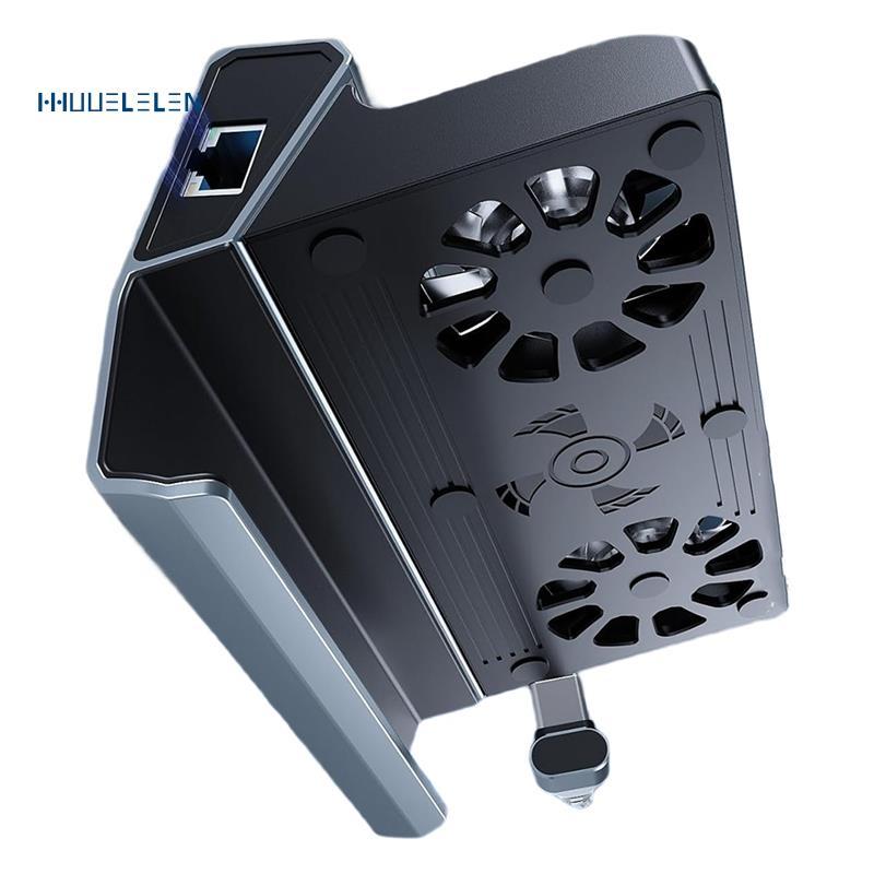 [Promote H]สําหรับ / Ally/Legion Go สถานีเชื่อมต่อที่รองรับ 10 in 1 พัดลมคู่, สําหรับ Dock 1000Mbps 