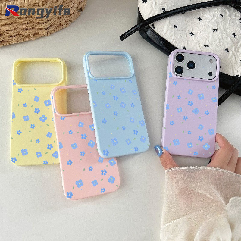 ดอกไม้หรูหราเคสโทรศัพท์สําหรับ OPPO ค้นหา X9 X8s X8 Pro X7 Ultra F21 Pro A2 A2x A1x A1s 5G สีลูกกวาด Dopamine Matte Casing Simple ดอกไม้พิมพ์การ์ตูนนุ่มปกหลัง