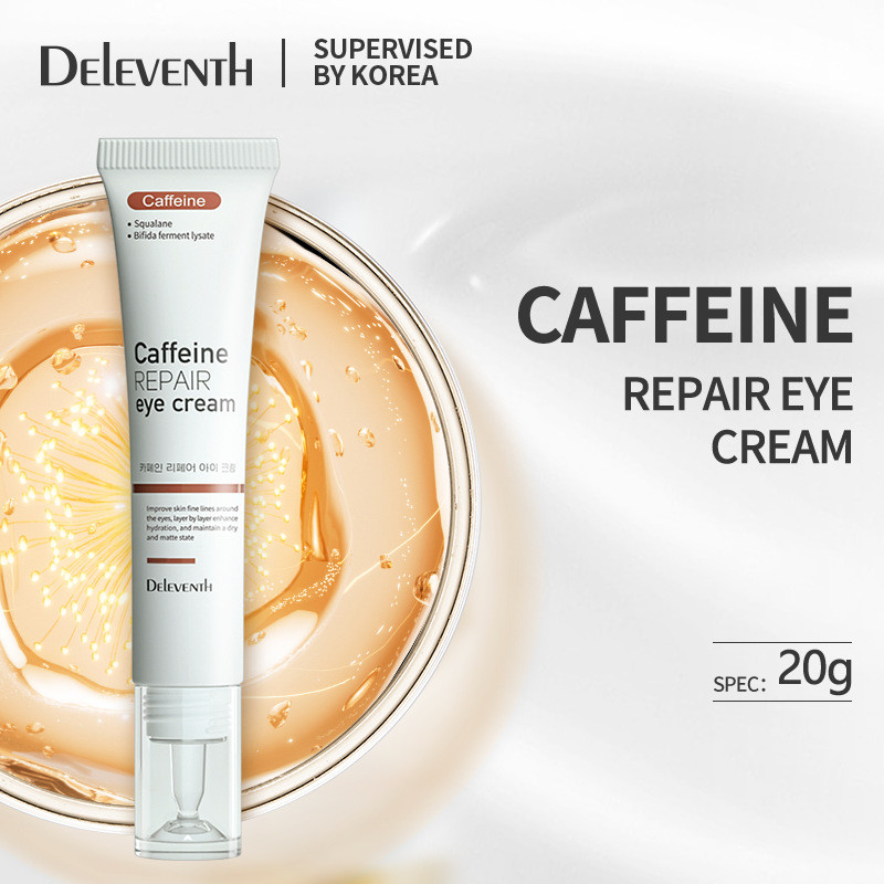 เกาหลีDeleventh Caffeine Eye Cream Peptide Repair Firming Eye Cream Eye Care Counter RTV