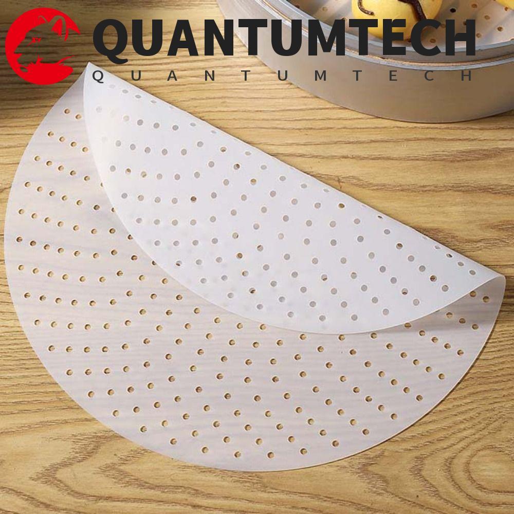 QUANTUMTECH หม้อหุงข้าว Anti-scorch Mat, ซิลิโคน Cuttable Non-stick Pad, ทําอาหารเสริมอุปกรณ์ยืดหยุ่นนํากลับมาใช้ใหม่รอบ Anti-burn Mat ห้องครัวมือใหม่