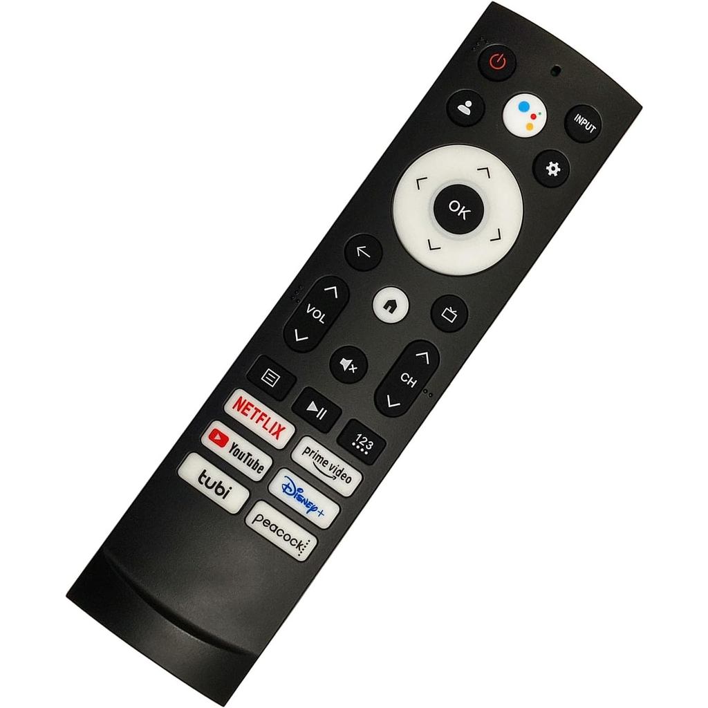 ERF3M90H เปลี่ยนเสียงระยะไกลเข้ากันได้กับ Hisense สมาร์ททีวี A53FUA 50A53FUA 43A53FUA 75A53FUA 50A62