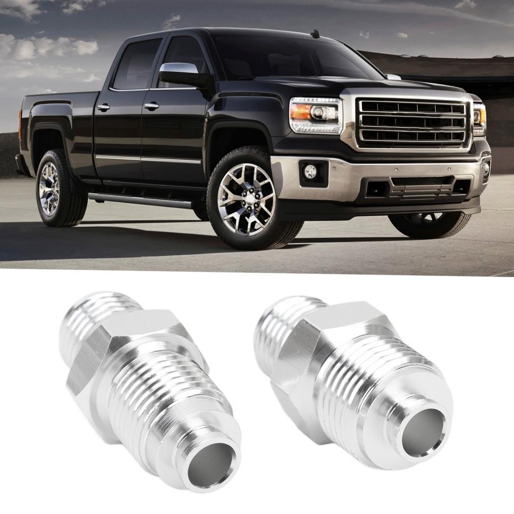 Ufriend 2 ชิ้น 6AN Power Steering Fitting Car Connector อะแดปเตอร์โลหะผสมโลหะสําหรับกล่อง O แหวนอุปก