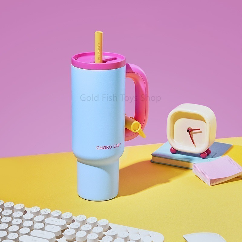 จัดส่งในกรุงเทพฯ🥤 ถ้วยฉนวนสำหรับฟาง 1200ML Chakolab Thailand 316 สแตนเลส ถ้วยเย็นแบบพกพ า ตัวเลือกสีมากมาย