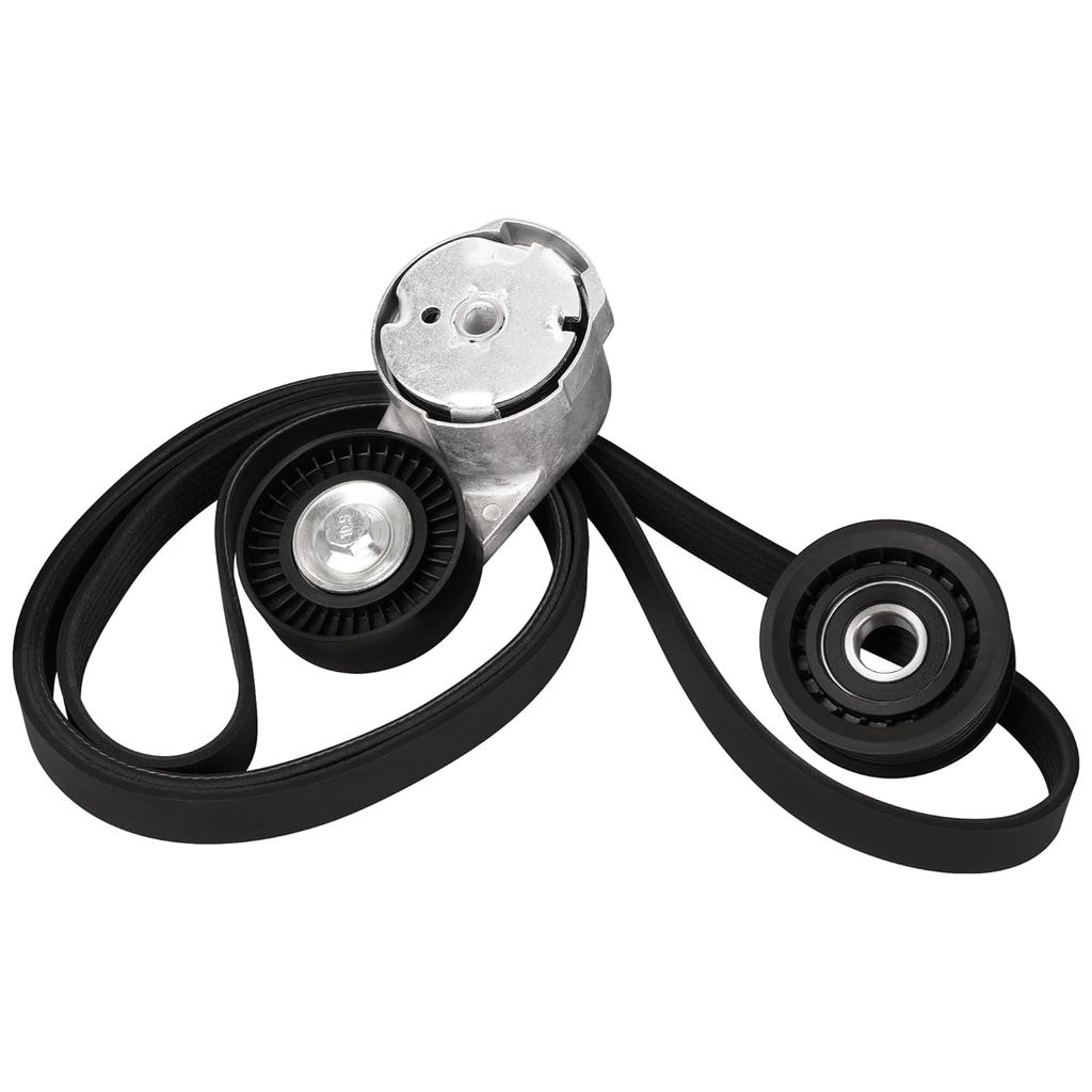 90K-39282D Serpentine Belt Drive Component Kit เข้ากันได้กับ Chrysler Town & Country, Dodge Grand Ca
