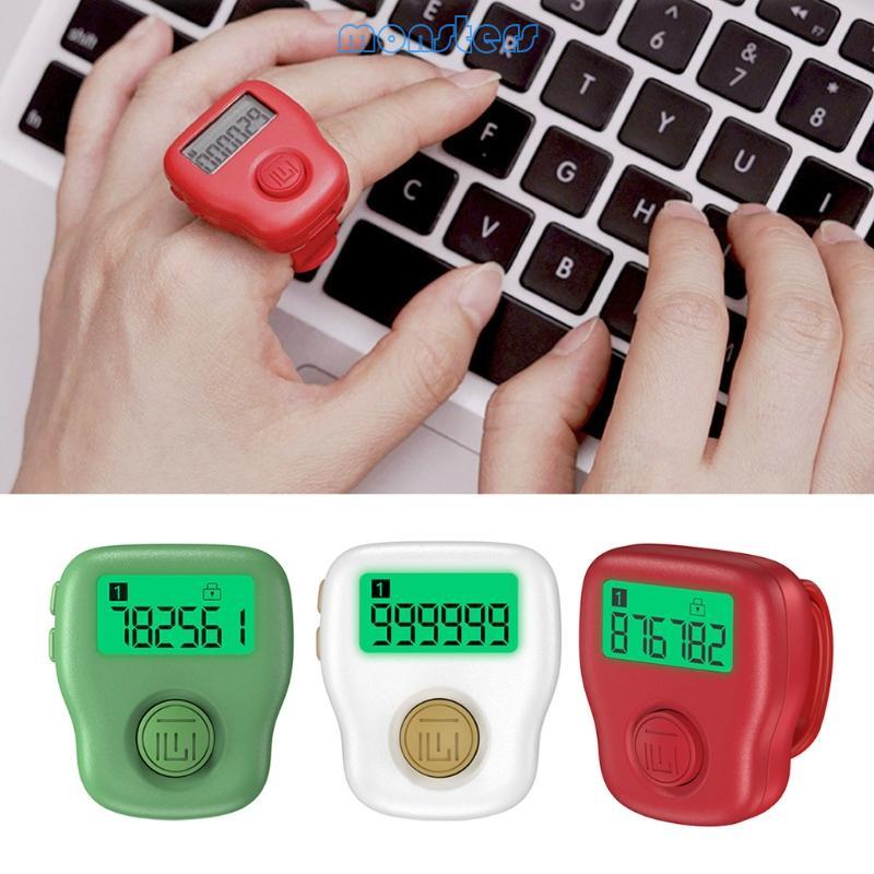 Mon Finger Hand Tally Counter นับนิ้วมือ Tally Counter นับ 3 สี