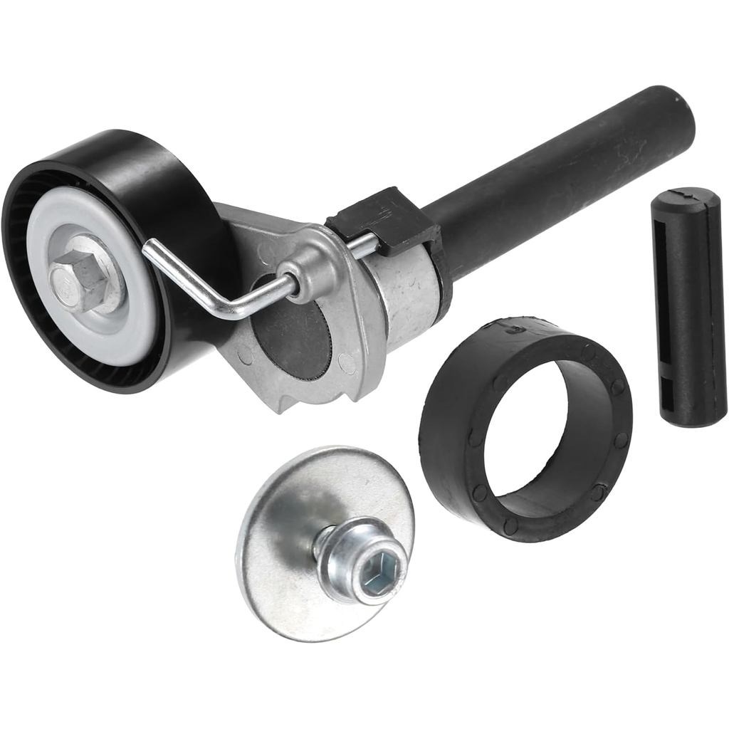 X AUTOHAUX อุปกรณ์เสริมไดรฟ์เข็มขัด Tensioner Assembly สําหรับ Audi A3 2.0L 2008-2013 สําหรับ Audi Q