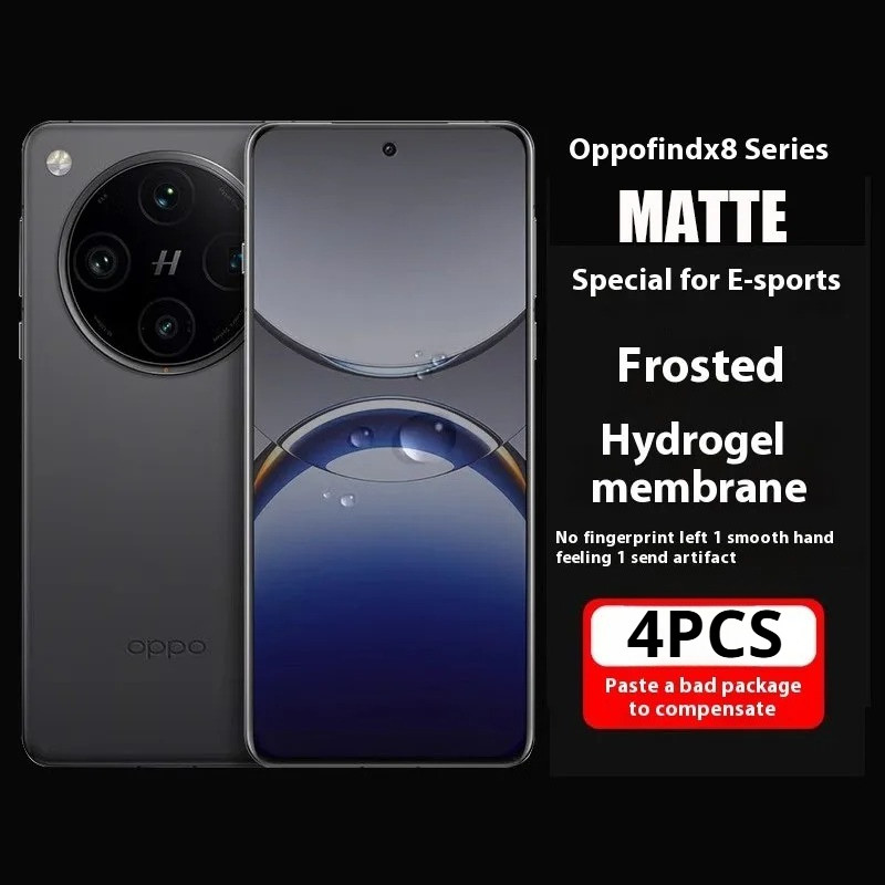 4PCS Frosted Matte Frosted Hydrogel Softฟิล์มสําหรับRealme 2 3 3i 5 5s 5i 6 6s 6i 7 7i 8i Pro Global