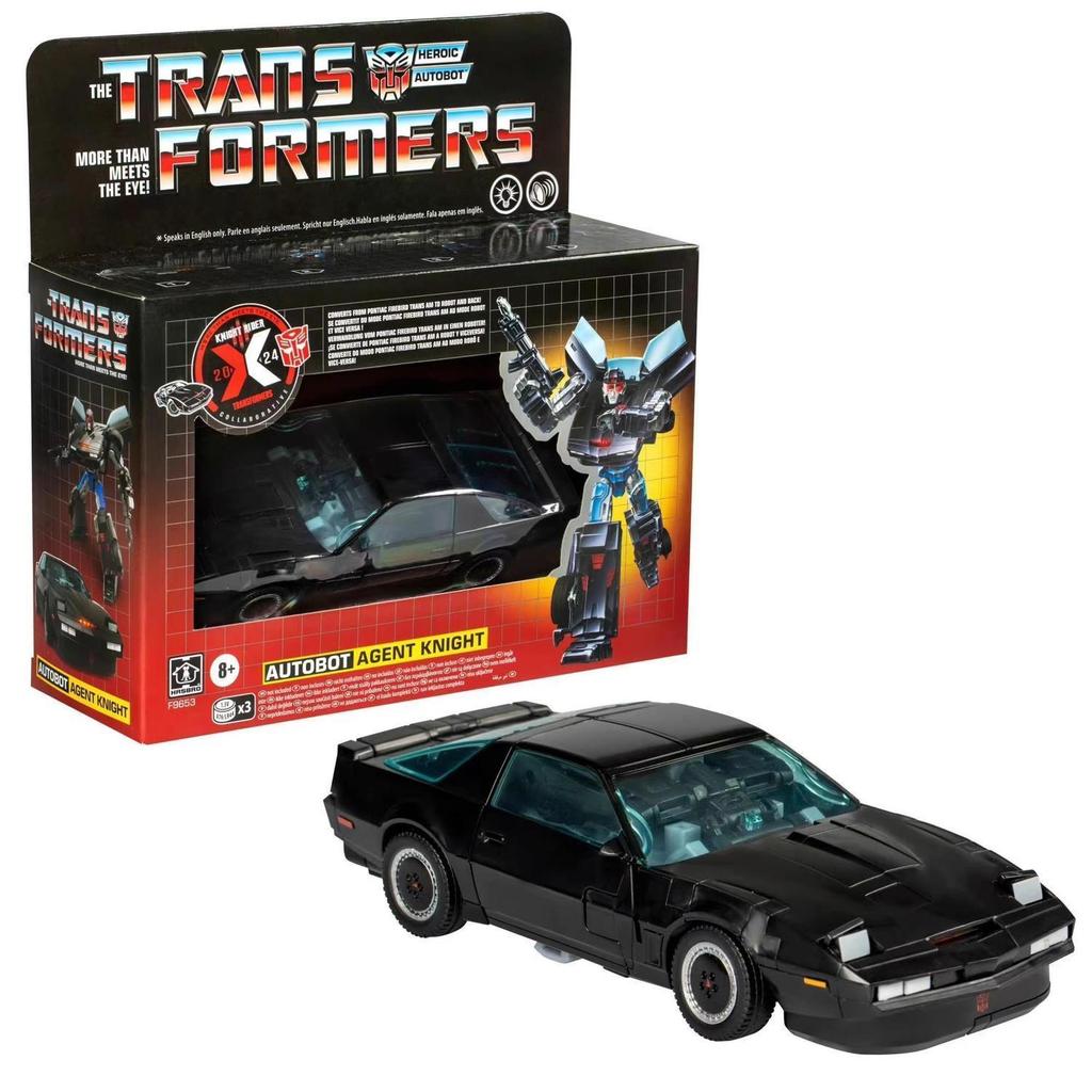Hasbro Transformers Co-Branded X Knight Rider Agent Knight Firebird รถสปอร์ตพร้อมสต็อก