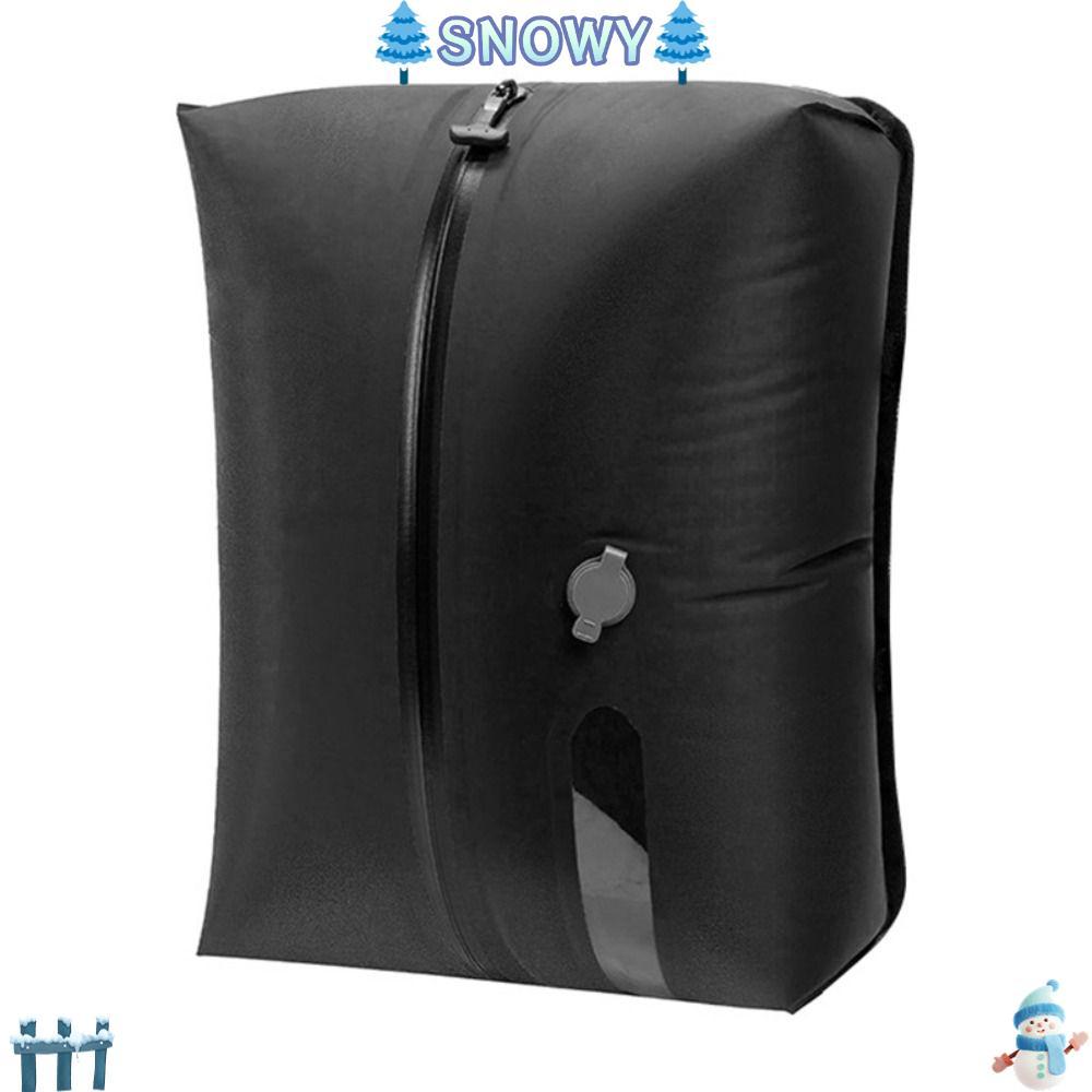 SNOWY ถุงสูญญากาศสําหรับเดินทาง, กันน้ําถุงบีบอัดสูญญากาศ, Professional Space Saver ถุงเก็บฝุ่นถุงเก็บสูญญากาศกระเป๋าเดินทาง