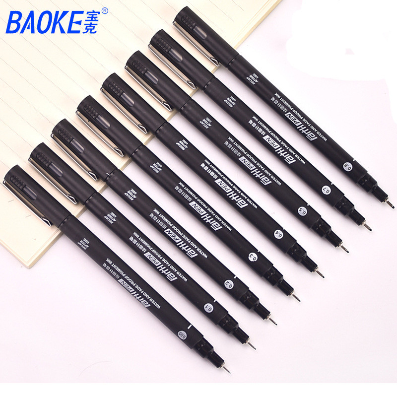 Baoke Syringe Pen Art Dedicated Drawing Pen Comic Design Signature Pen Simple Pen Brush Drawing Pen 