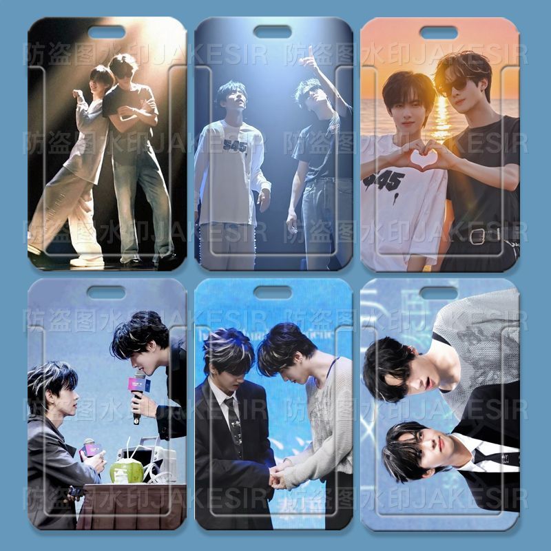 Zuan Xuan Liu Xuancheng การประชุมผู้ถือบัตรนักเรียนสไลด์อาหารการ์ด Campus การ์ดรถบัสป้องกันกรณีป้าย 