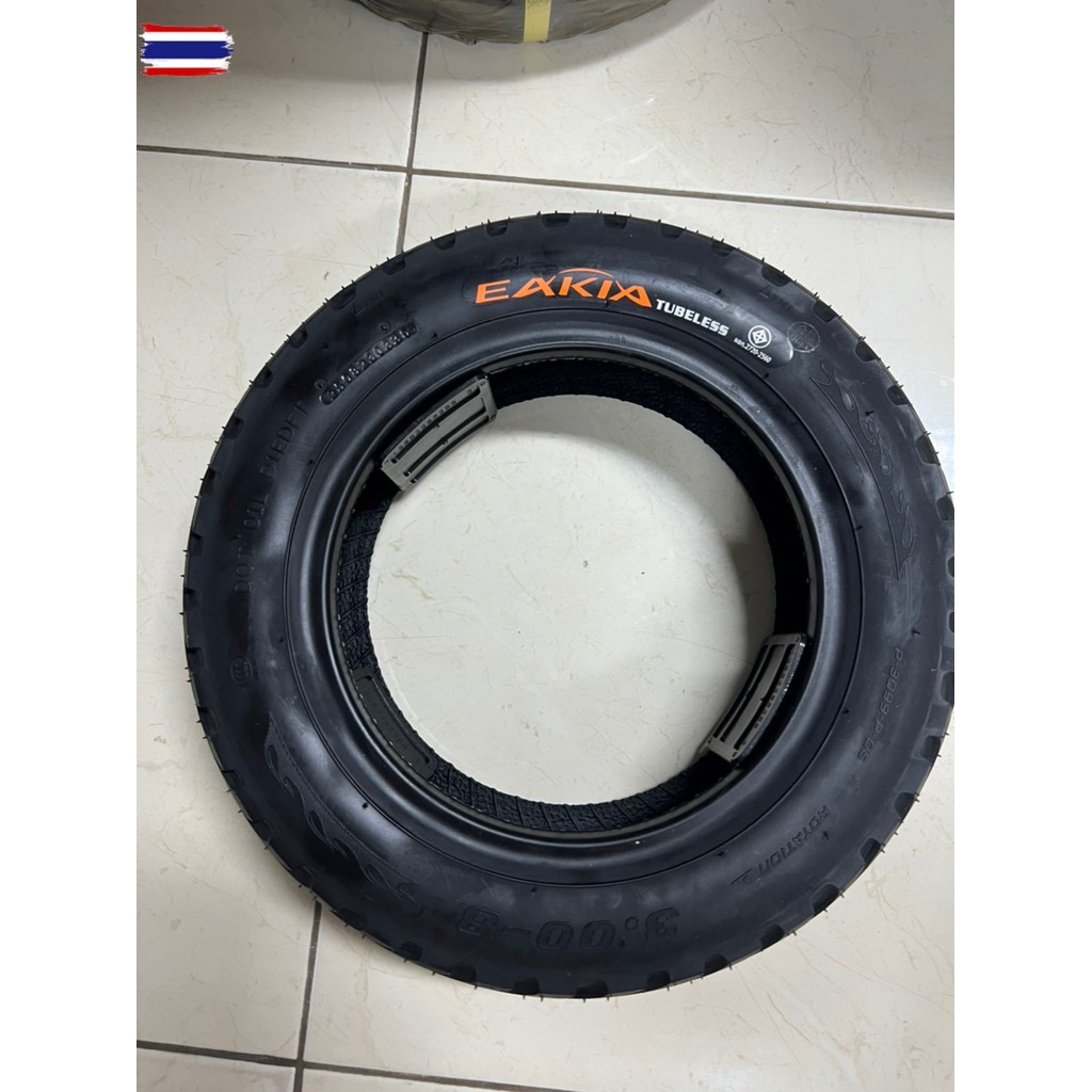 300-8เพิ่มความหนายางหกชั้นยางนอกยางรถสามล้อไฟฟ้ารถเข็นยางนอก3.00-8ยางสูญญากาศ