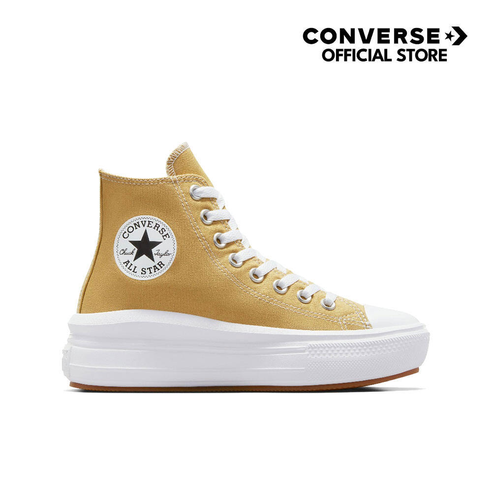 CONVERSE รองเท้าผ้าใบ รุ่น CTAS MOVE SEASONAL COLOR HI YELLOW - A06897CF_F3YLXX - สีเหลือง ผู้หญิง