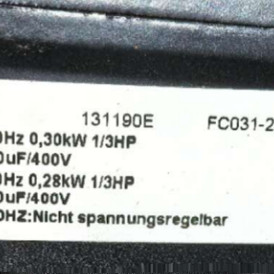 [Radiator] FC031-2DK.3 BA7 FC031-2EK.3 F.V7 FC031-2EQ.3 FA7 400V พัดลมนําเข้า