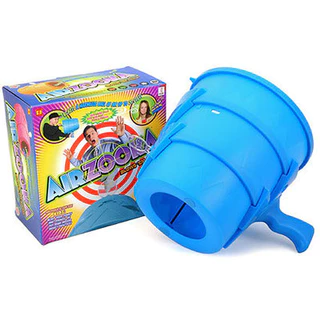 อเมริกันของแท้ของแท้ AIRZOOKA ของขวัญวันเด็ก Air Cannon Tricky Tricky ตลกเทคโนโลยี Creative Vent ของเล่น