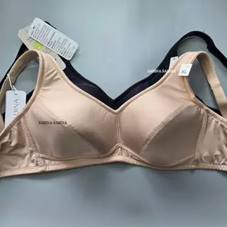 Sabina Forever Young Level 1 เสื้อชั้นใน ไร้โครง รหัส NBF25002 PLUS SIZE M-4XL ตะขอหลัง ฟองบาาง