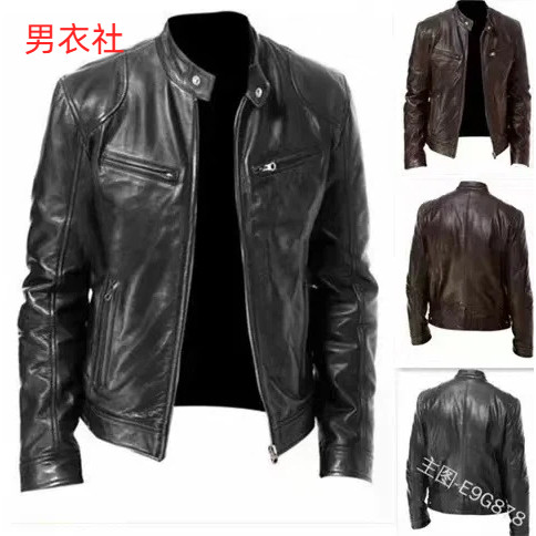 แจ็คเก็ต M-9EXL ไซส์ใหญ่ ออกแบบมาสำหรับRIDERSในสภาพอากาศหนาว ผลิตจากหนังแท้ มีซิปและกระเป๋าเพื่อเสริมสไตล์ทางการทำงานของผู้ชาย