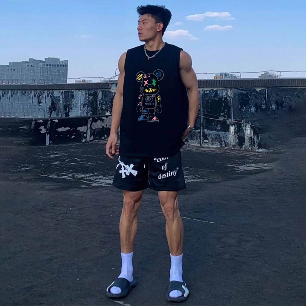 COD✨จัดส่งตลอด 24 ชั่วโมง✨เสื้อแขนกุด ไซส์ใหญ่ 100% cotton เสื้อกล้ามทรงสวย ออกกำลังกาย ผ้าไมโครพรีเมี่ยม นุ่ม เบา ลื่น - รูปที่ 5