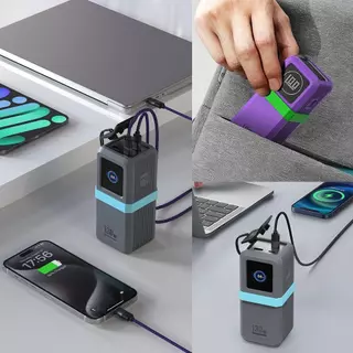 จัดส่งจากประเทศไทยJOYZYX Silicone , Soft กันกระแทก Protective ,กันฝุ่นพกพาพกพาพกพาสําหรับ UGREEN Nexode Power Bank 20000mAh 130W/12000mAh 100W Travel
