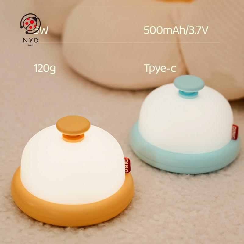 ปรับความสว่างได้ TYPE-C Night Light - ตกแต่งข้างเตียงน่ารัก