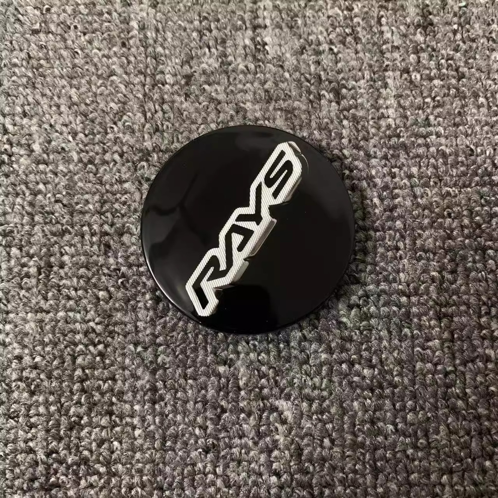 เหมาะสําหรับ RAYS Hub Cap 57G G16 G025 Hub Cap อะคริลิคกลางหมวกเส้นผ่านศูนย์กลาง 66 เส้นผ่านศูนย์กลา