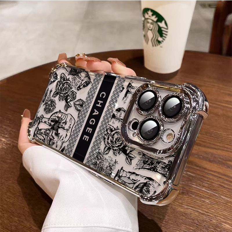 3 In1 ชา Lady สําหรับ Vivo Iq00 Z6x Neo5se Z8x Z9-5g Z9 Turbo Iq00 Z9x Iq00 Z10 13 เคสโทรศัพท์เคสโทร