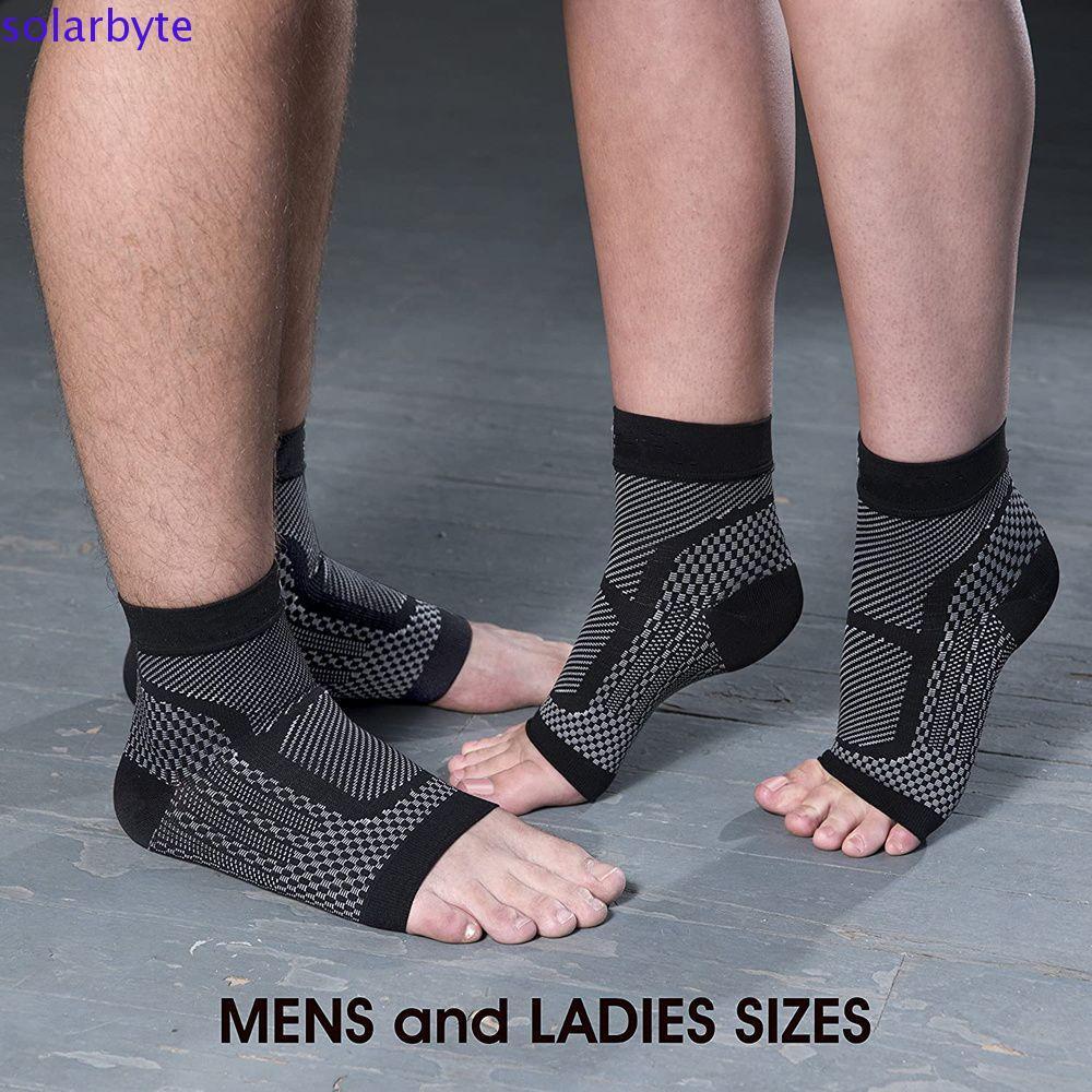 ถุงเท้ารัดข้อเท้า SOLARBYTE ลดอาการเจ็บปวดที่ส้นเท้า ลดบวม ออกแบบมาเพื่อสนับสนุนเท้าโค้ง พร้อมใช้ในการออกกำลังกายและการเล่นกีฬา