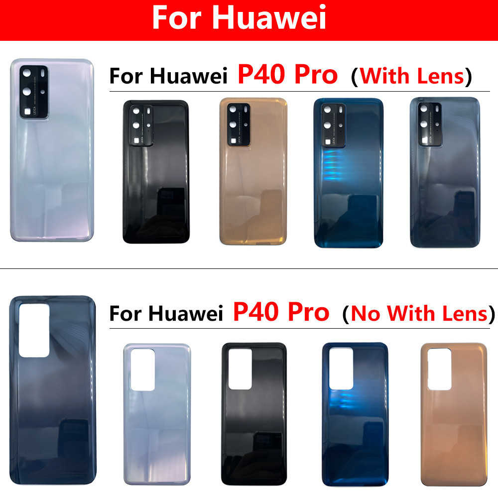 ฝาหลัง+เลนส์กล้อง สําหรับ Huawei P40 Pro ฝาหลังพร้อมกระจกเลนส์กล้อง สินค้าพร้อมส่ง