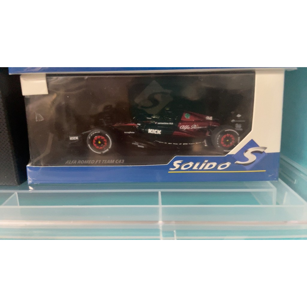 Chele Department CLDC หนังสือรถ Phase 4 1/43 Solido Solido Alfa Romeo F1 ทีม C43 Australian GP 2023 