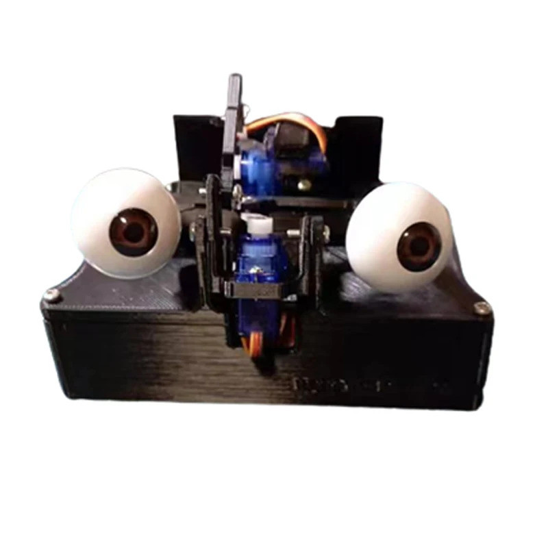 2 Dof Bionic Robot Eye 3d การพิมพ์ Sg90 สําหรับ Arduino หุ่นยนต์ Diy ชุด Esp8266 App ควบคุมตาเปิดแหล