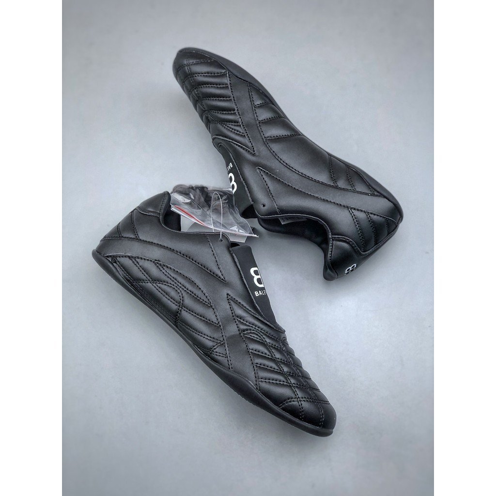 Home & Living Balenciaga Balenciaga Zen Leather Fashion Lace-Up Low-Top Sports Casual Shoes RIQU