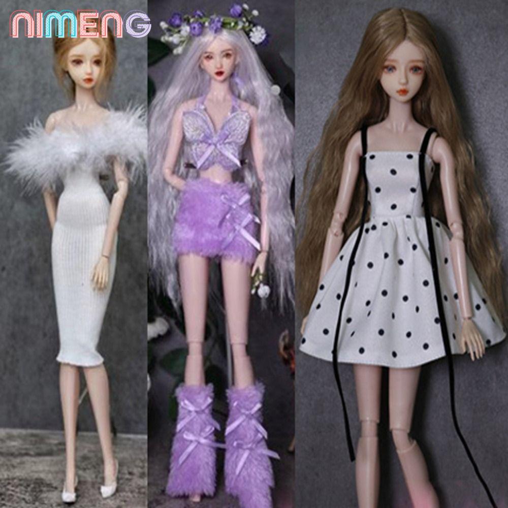 NIMENG 11.5" Dolls Coat, DIY Accessories Fashion Doll Princess Clothes, Kids Toys Multi-styles Casua