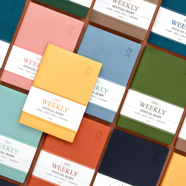 [Indigo]2026 Official A5 Weekly Diary (25-Section Weekly Date) for Business Use